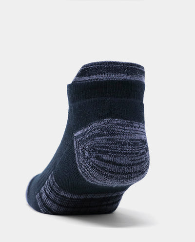 Men's Black Padded Ankle Sock