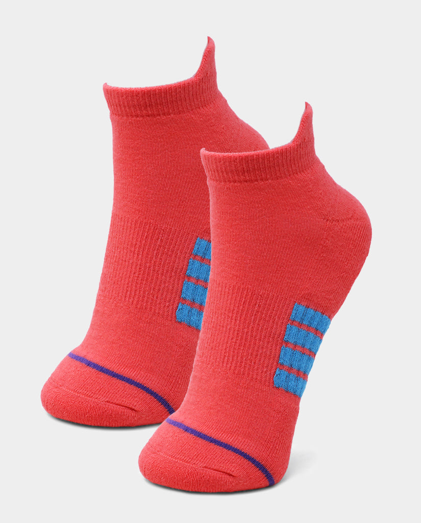 Women's Coral Padded Ankle Sock 2-Pack