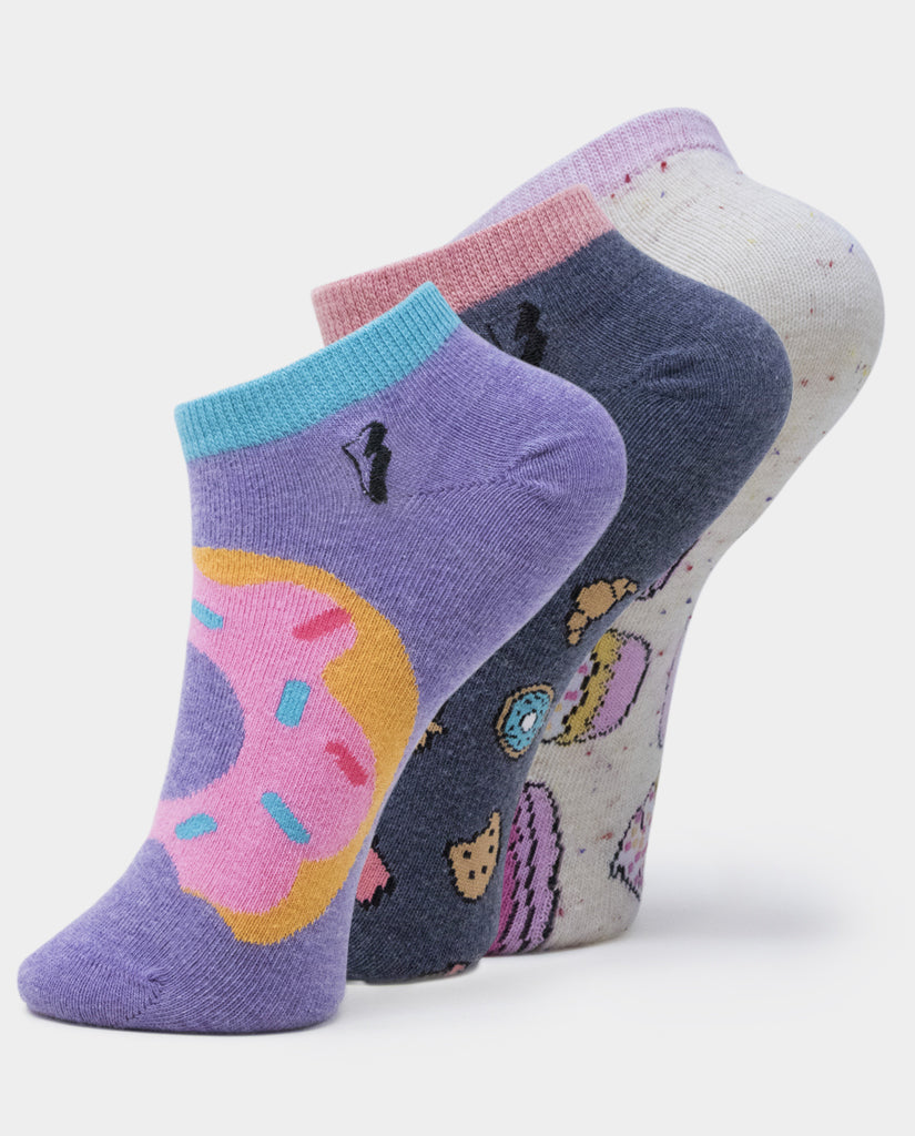 Women’s Cookies & Cupcakes Ankle Sock 3-Pack
