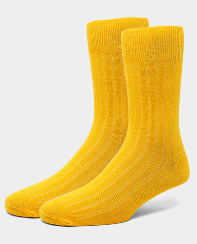 Tuscan Sun Yellow Socks