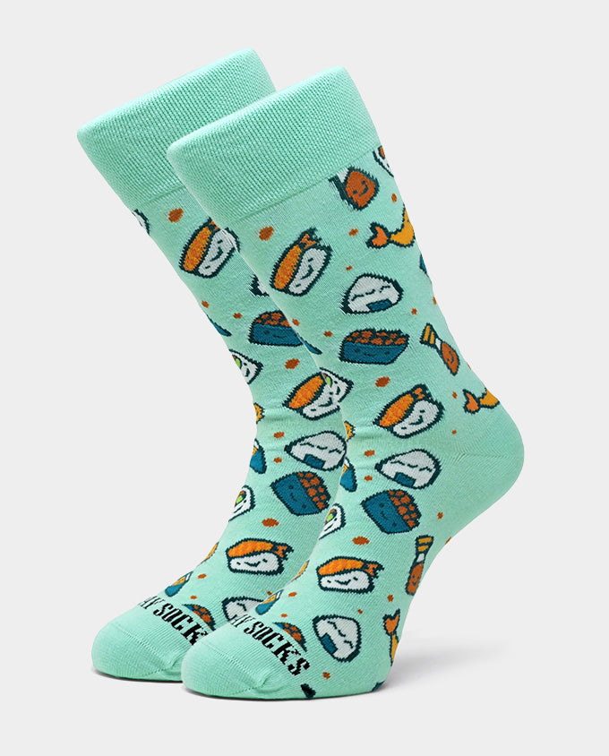 Men's Sushi Crew Socks 2-Pack