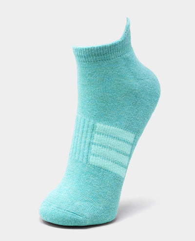 Women’s Solid Mint Padded Ankle Sock