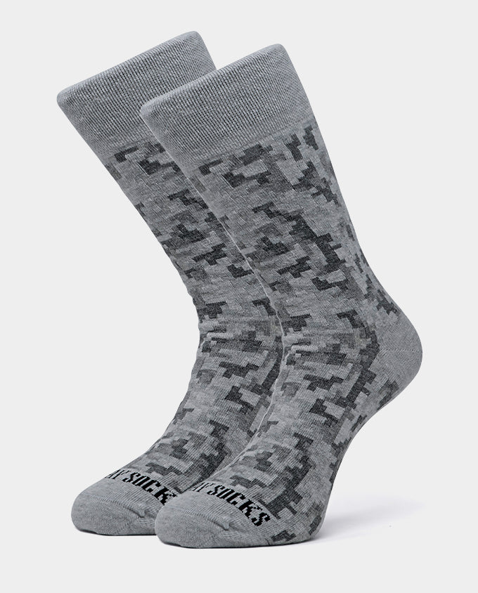 Digital Glitch Socks
