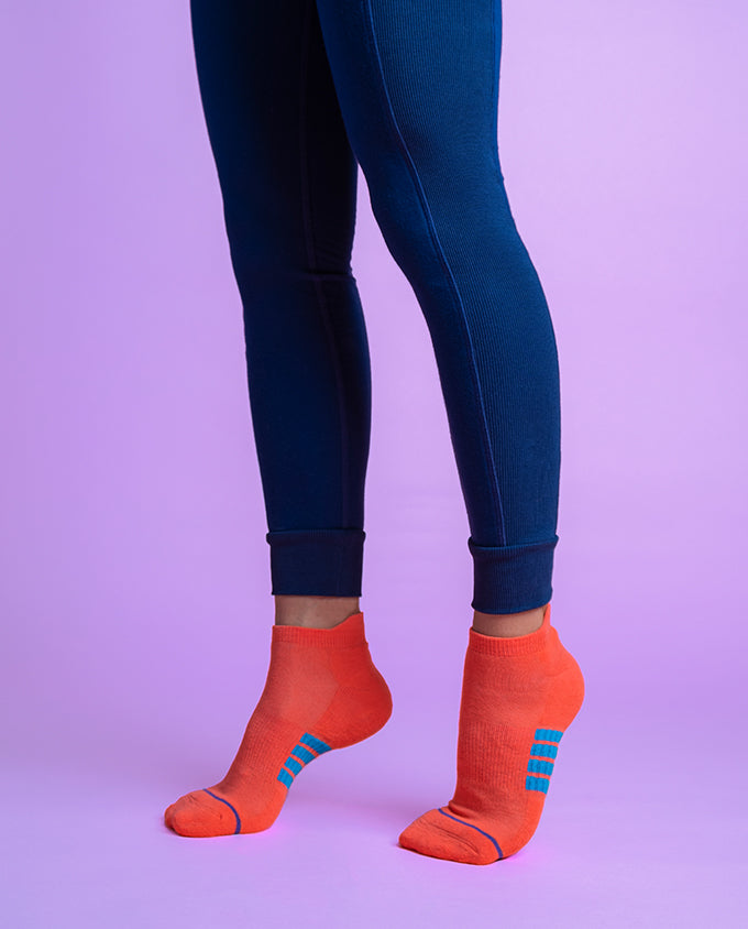 Women's Living Coral Ankle Sock